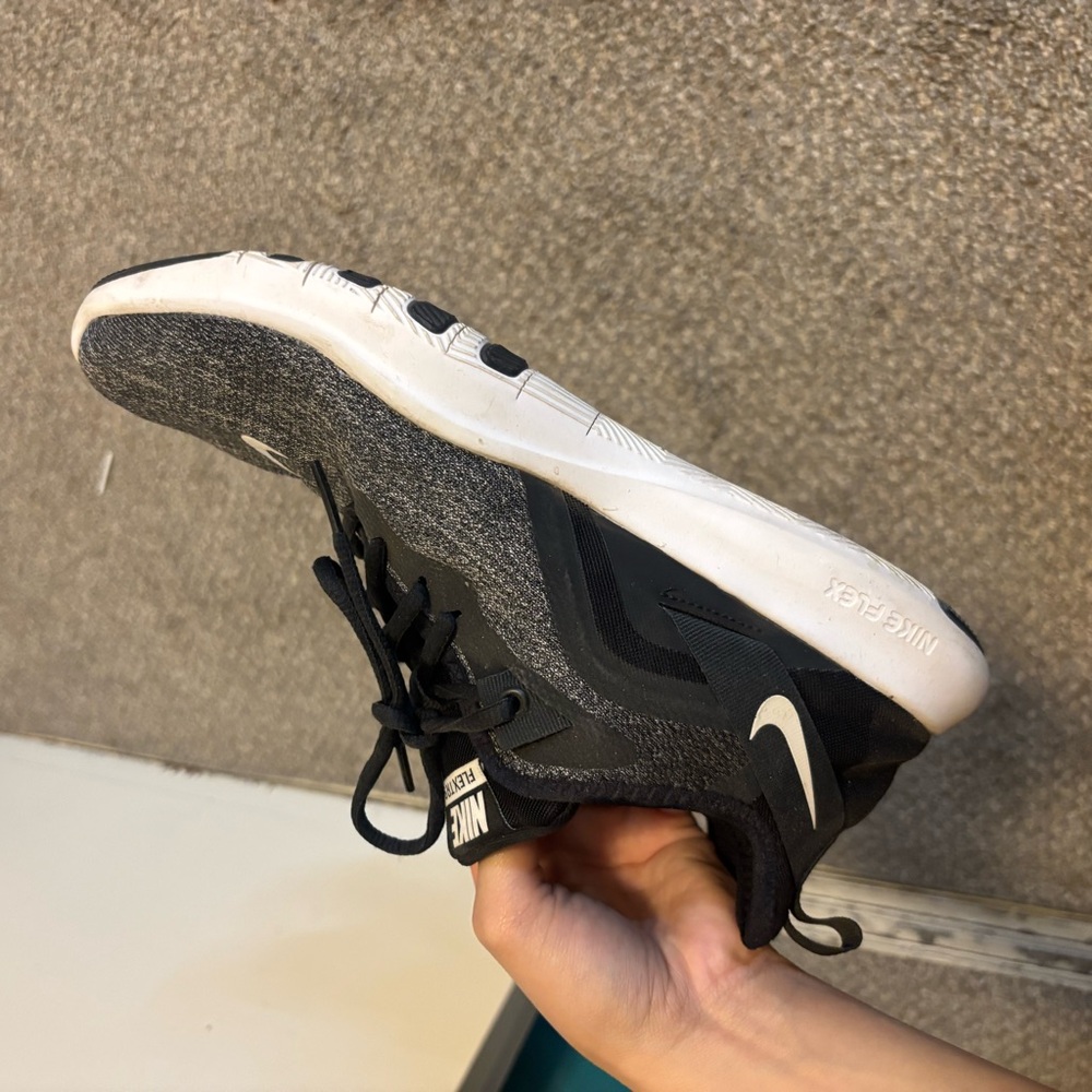 Nike Black and Gray Athletic Shoes womens size 10